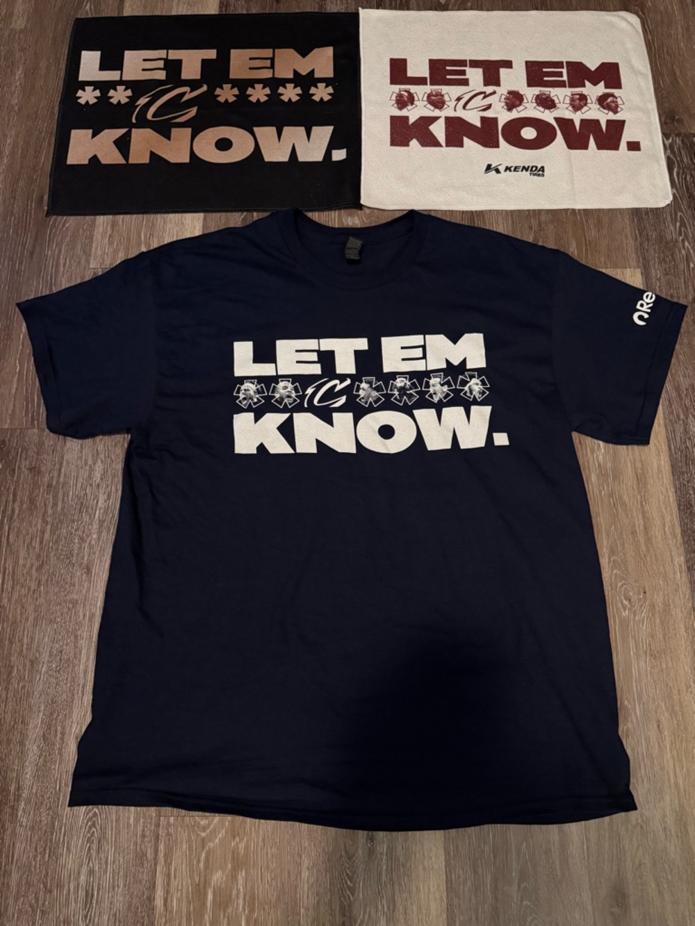 Cleveland Cavaliers 2026 NBA Playoff XL shirt, and 2 towels